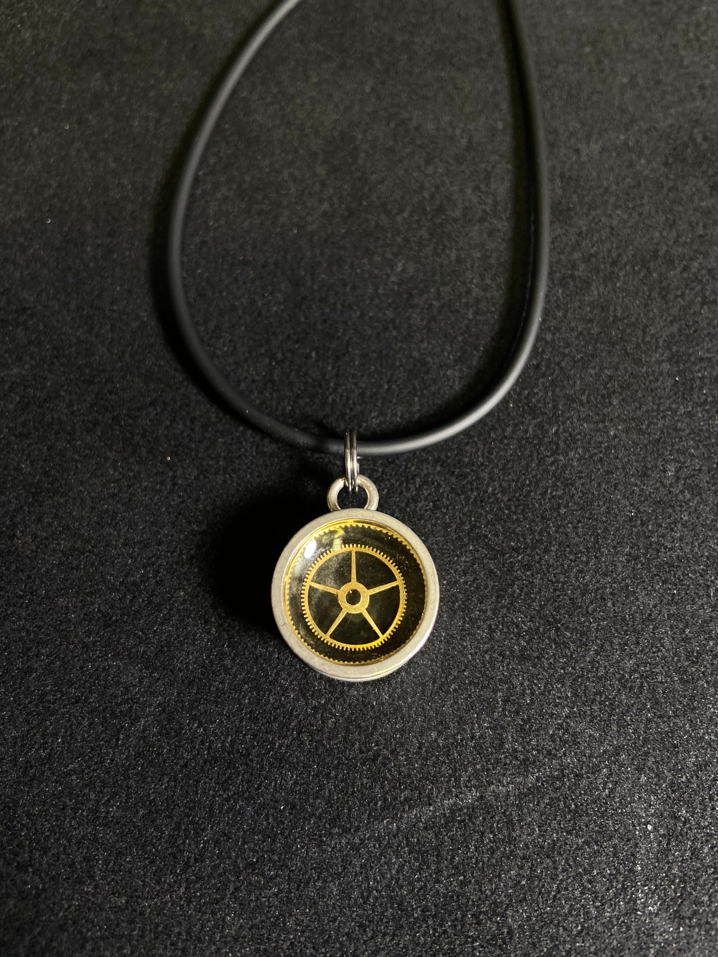 Gauge Circle Translucent Necklaces