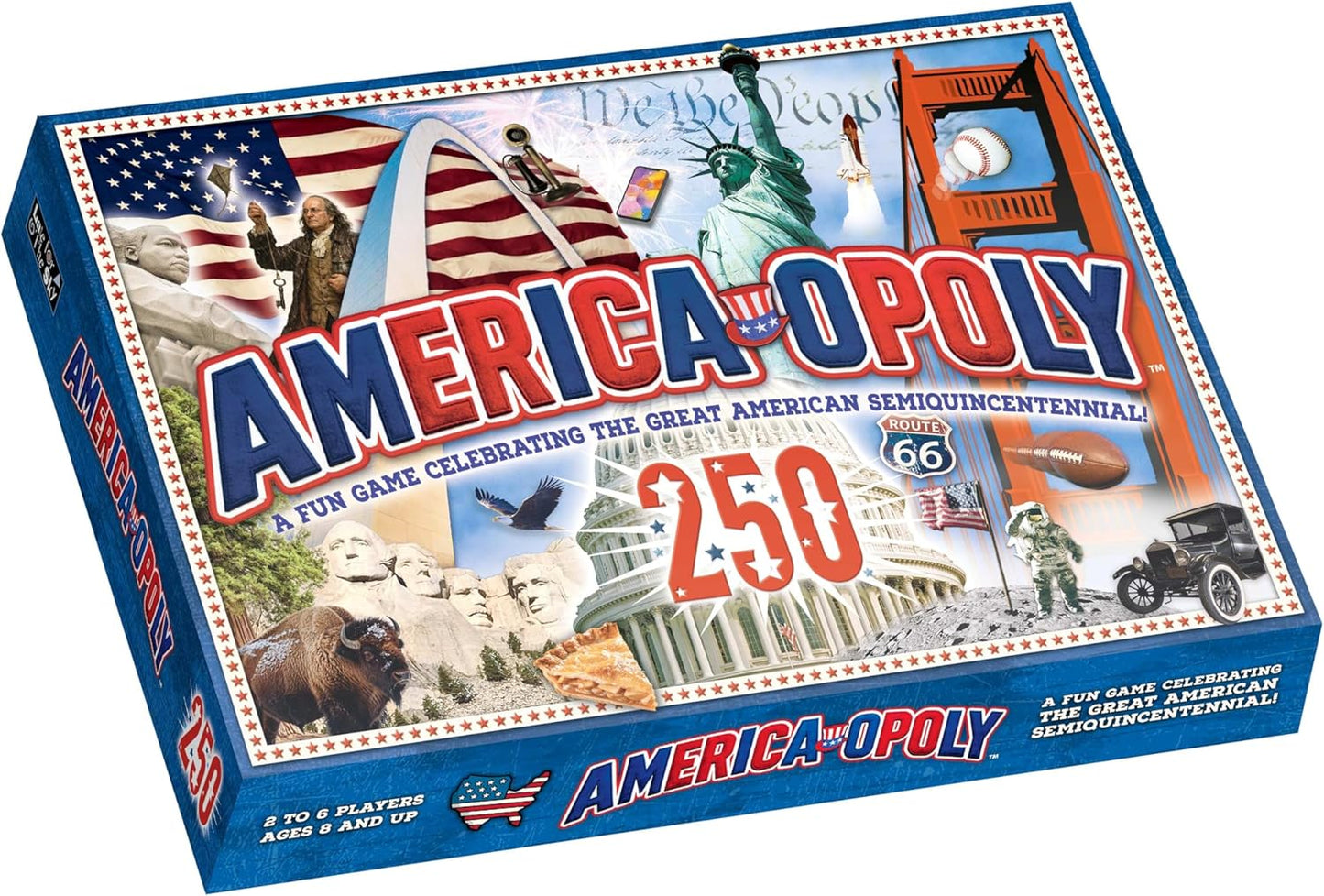 America-Opoly 250th Board Game
