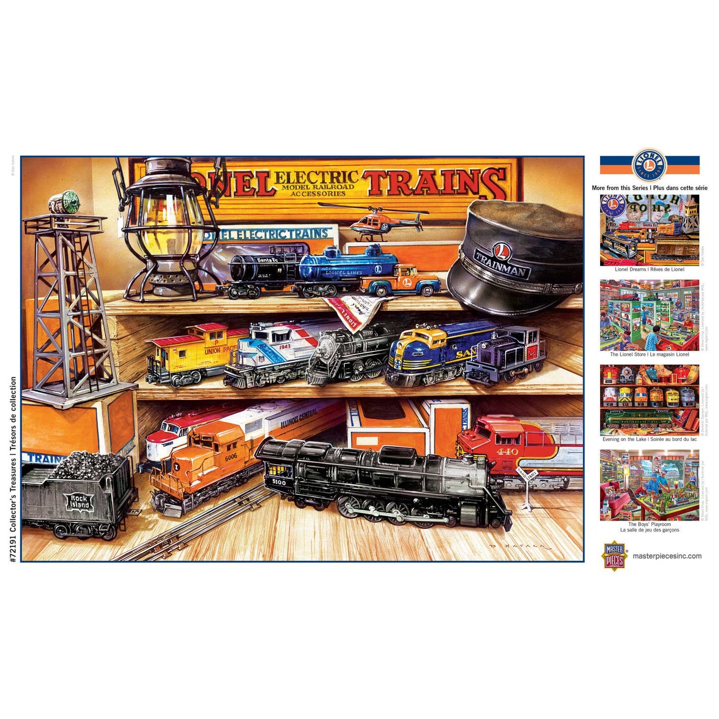 Lionel Trains - Collector's Treasures 1000 Piece Puzzle