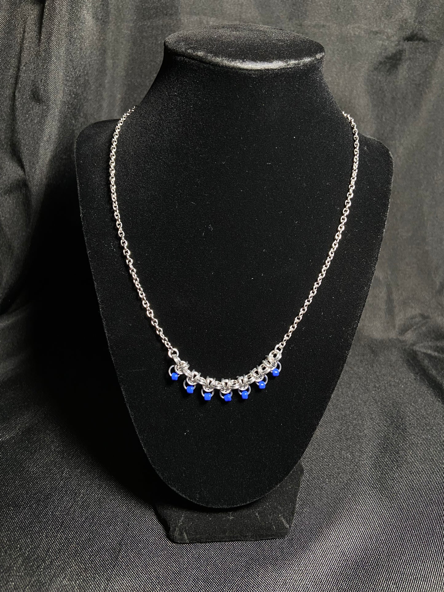 Beaded 1/2 Byzantine Necklace