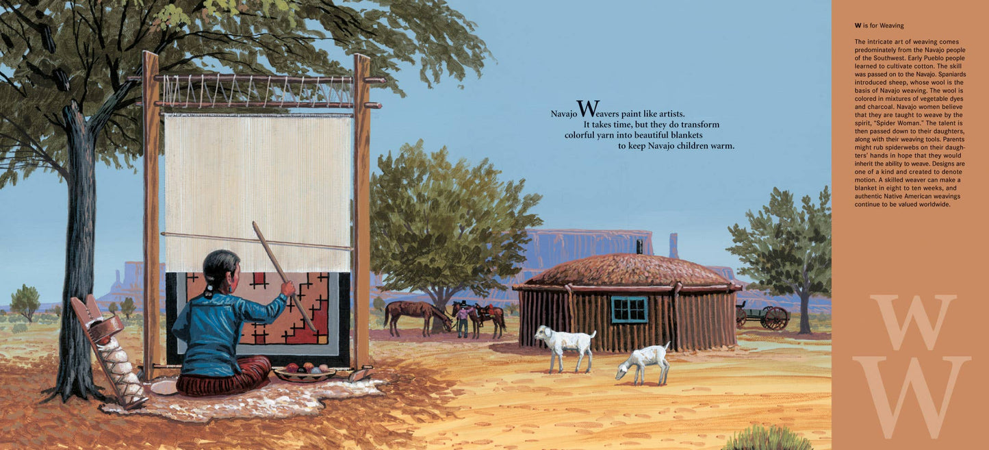 D is for Drum: A Native American Alphabet Picture Book