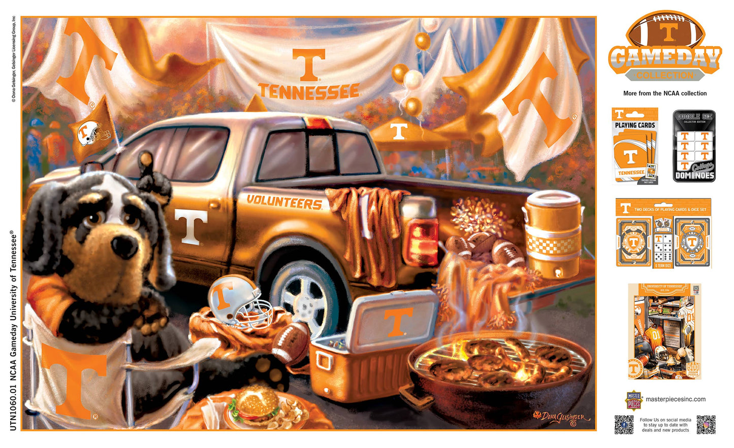 Tennessee Volunteers - Gameday 1000 Piece Puzzle