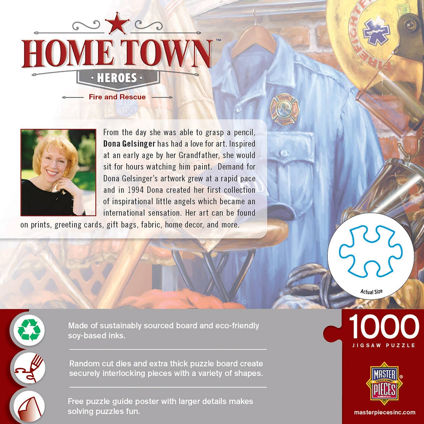 Hometown Heroes - Fire and Rescue 1000 Piece Puzzle