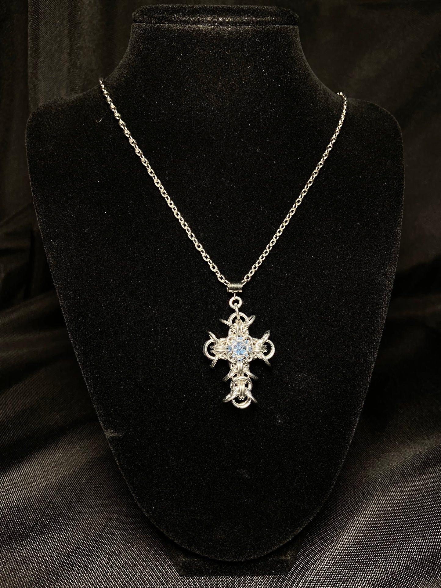 Large Cross Pendant Necklace