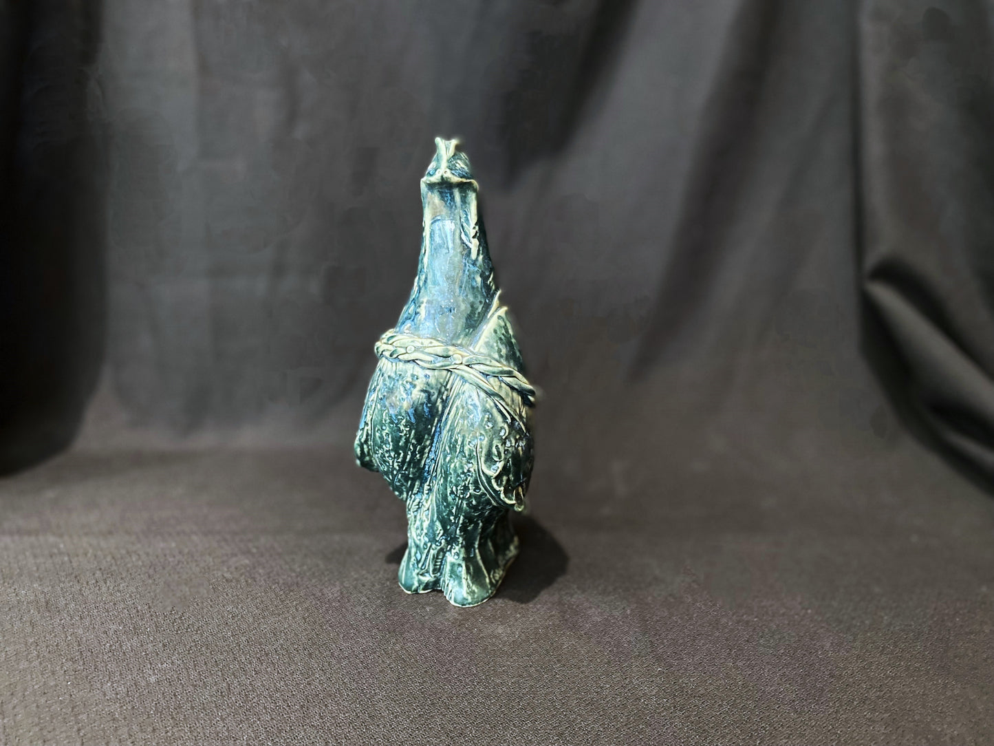 Blue Small Tall Bird by Tom Rice