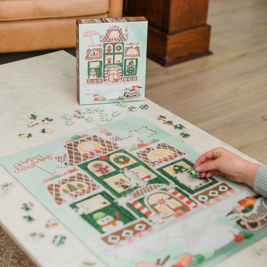 Gingerbread Christmas Puzzle