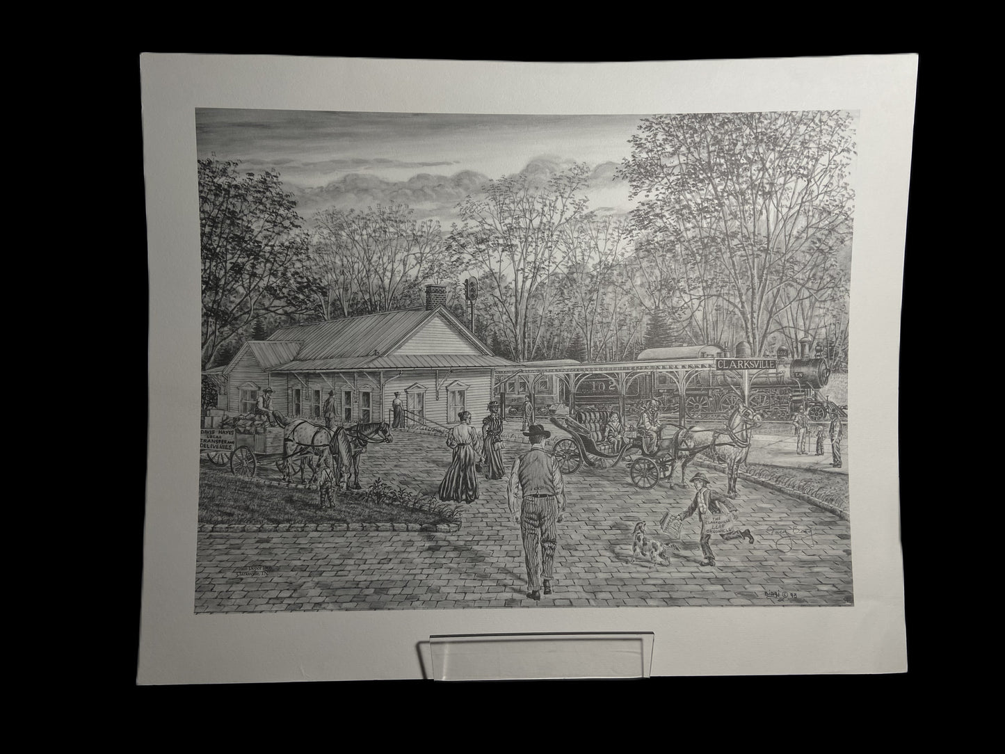 L&N Train Station by Tony Baigi Print