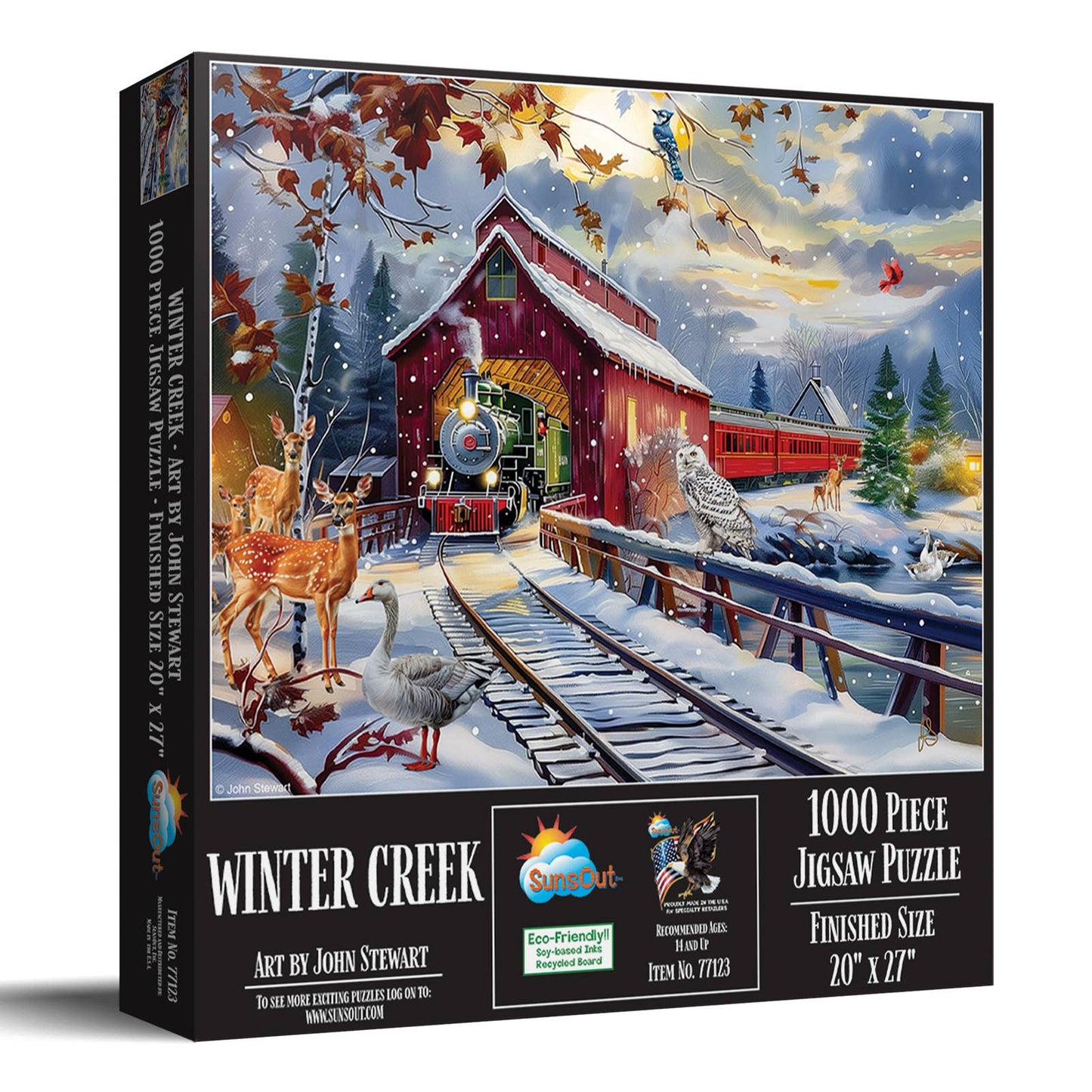 0193 Winter Creek 1000 pc Puzzle