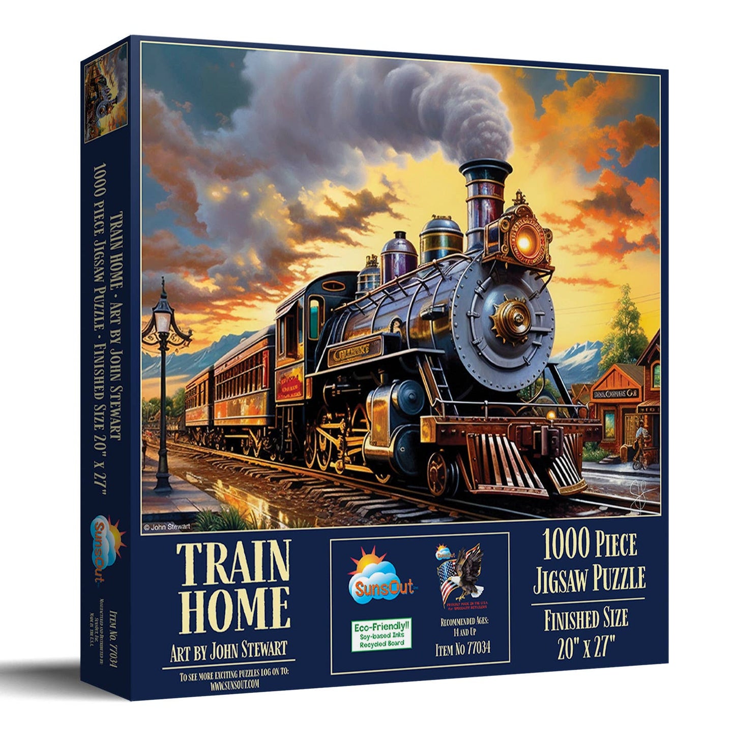 5232 Train Home 1000 pc Puzzle