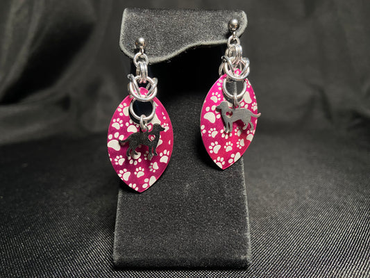 Dog Scale Earrings