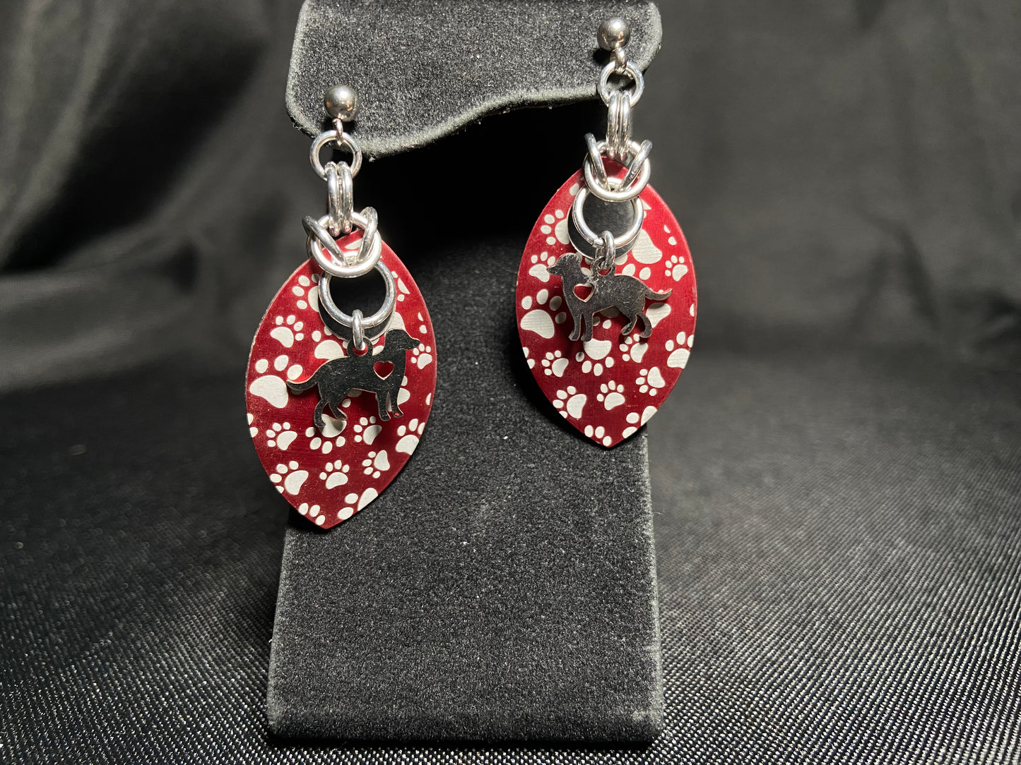 Dog Scale Earrings