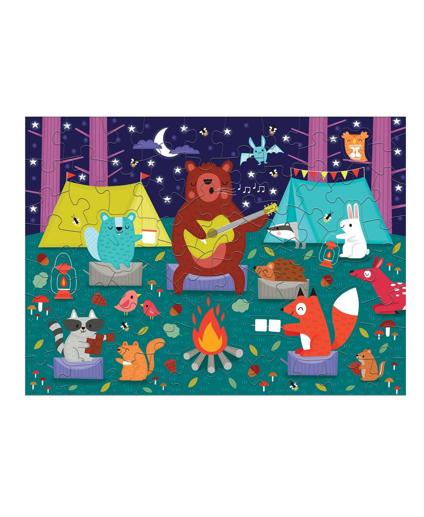 Campfire Friends Scratch and Sniff Puzzle