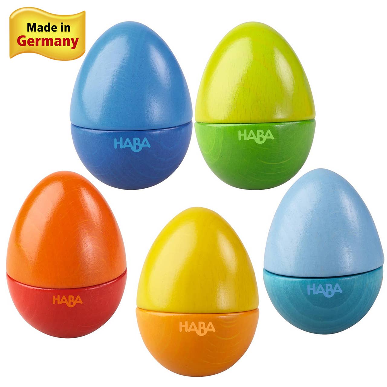 Fun with Sounds Wooden Eggs – Sensory Toys