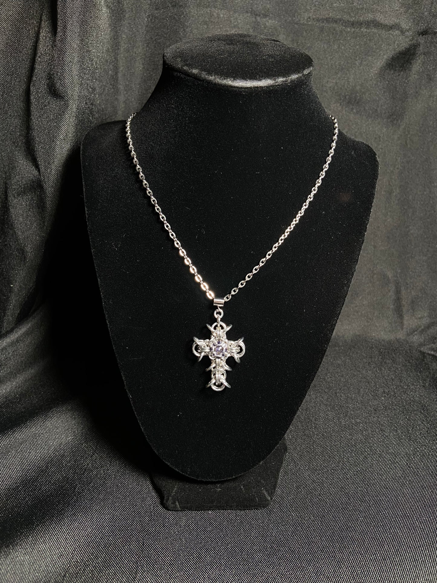 Large Cross Pendant Necklace