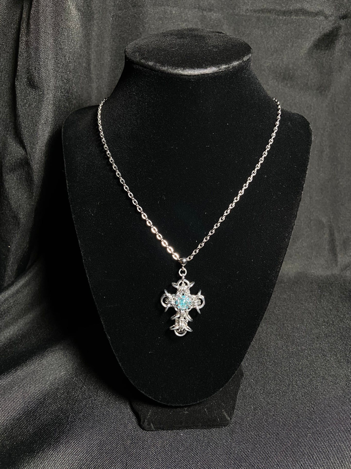 Large Cross Pendant Necklace