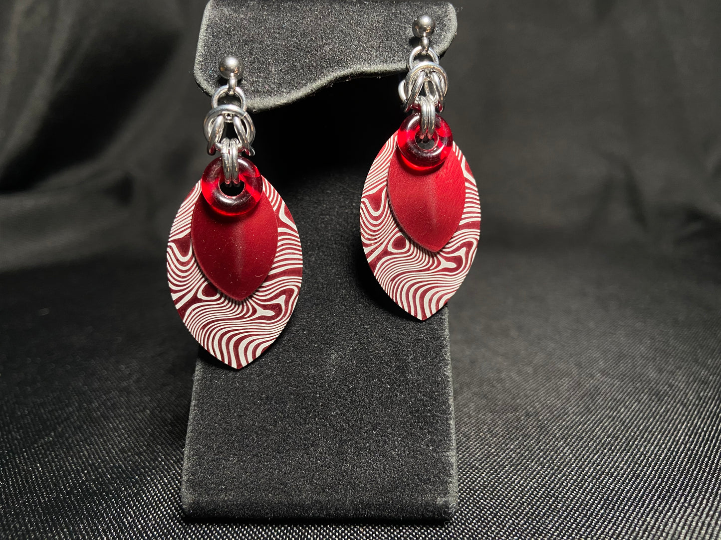 Swirl Scale Earrings