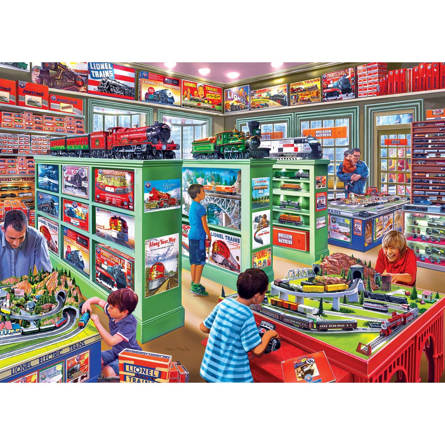 Lionel Trains - The Lionel Store 1000 Piece Puzzle