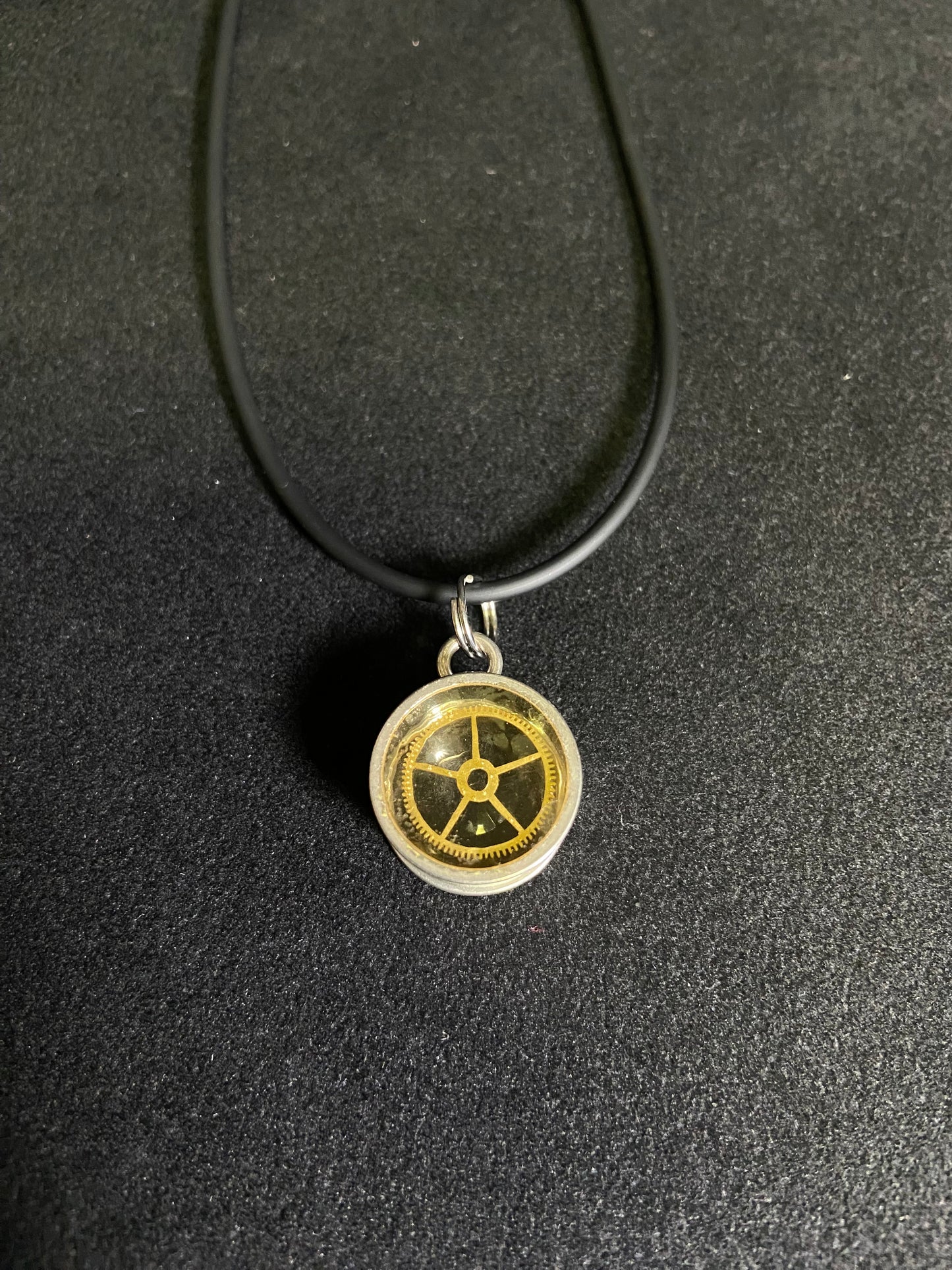 Gauge Circle Translucent Necklaces