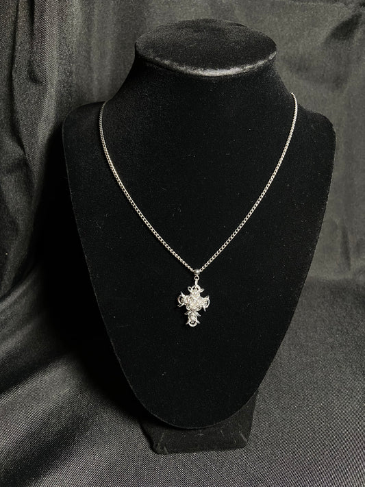 Small Cross Pendant Necklace