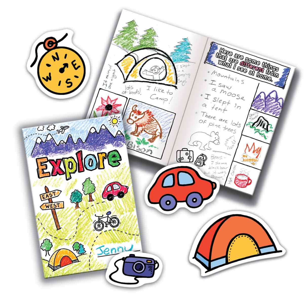 Travel Journal Art Kit