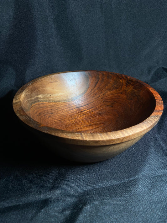 8.5 in walnut bowl