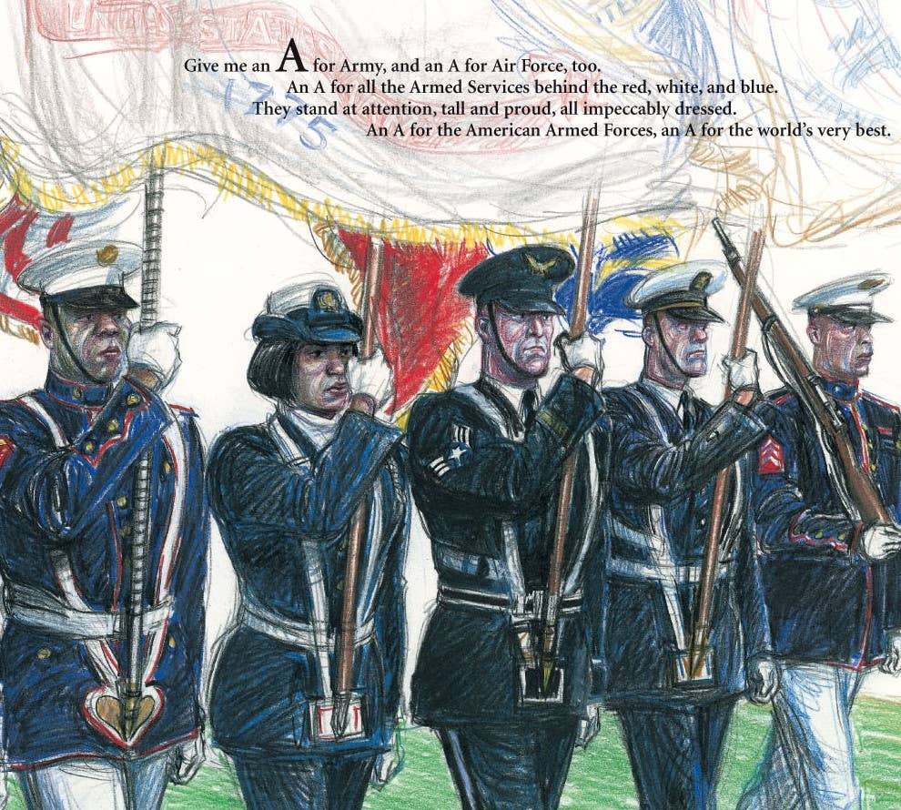 H is for Honor: A Military Family Alphabet Picture Book