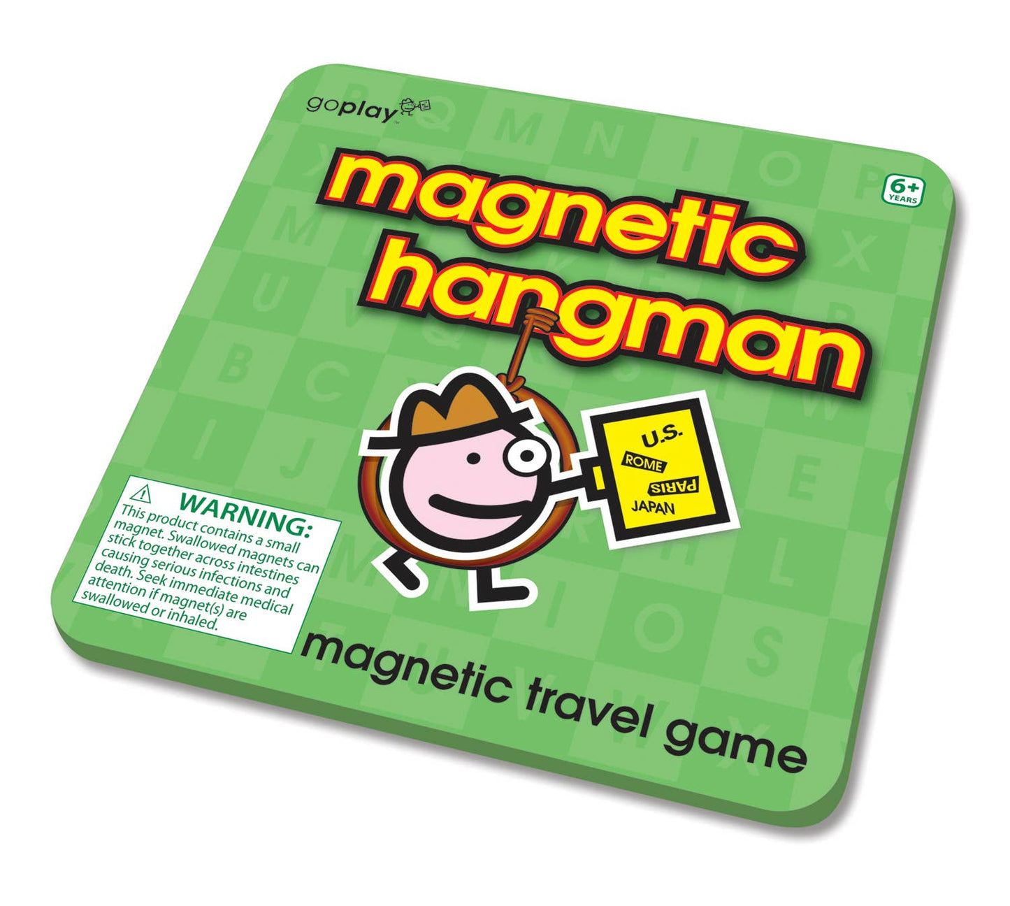 Goplay Magnetic Hangman Travel Game