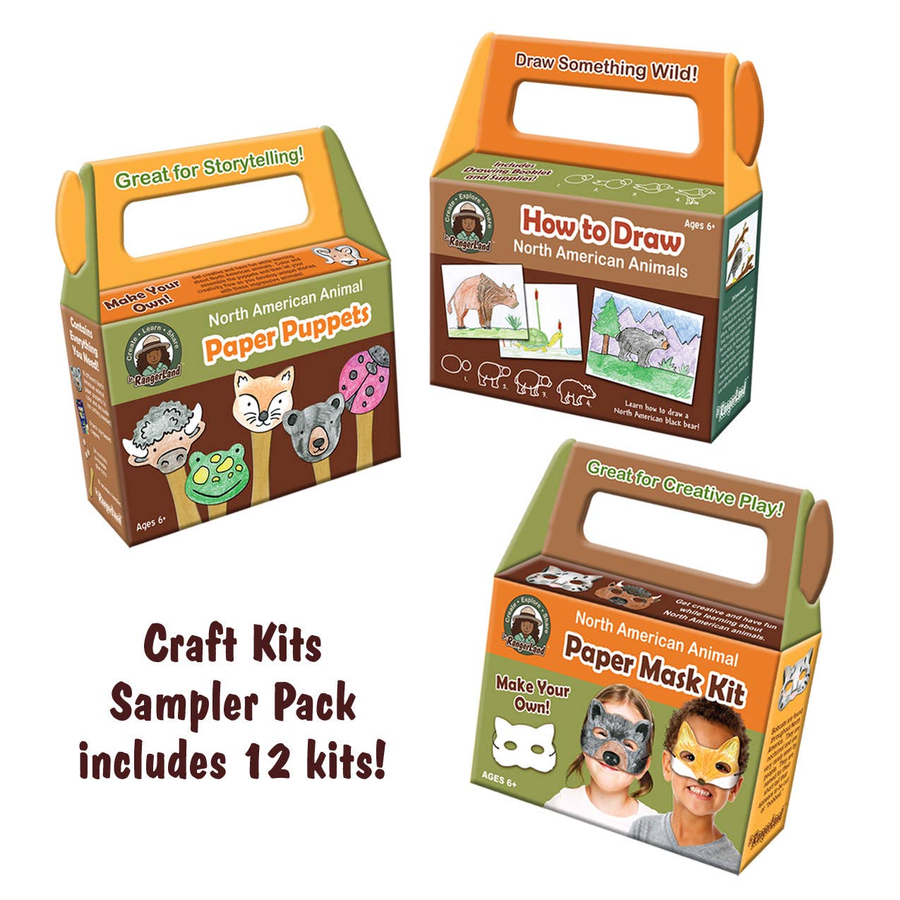 Art Kit Sampler Pack - 12 craft kits