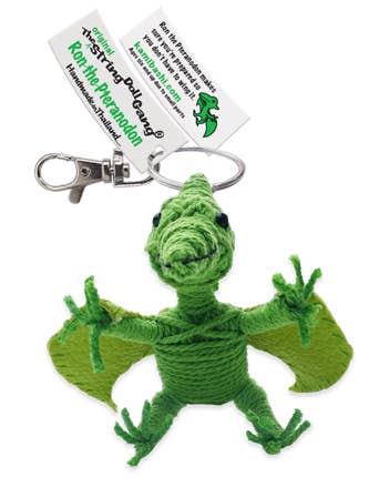 Ron the Pteranodon String Doll Keychain