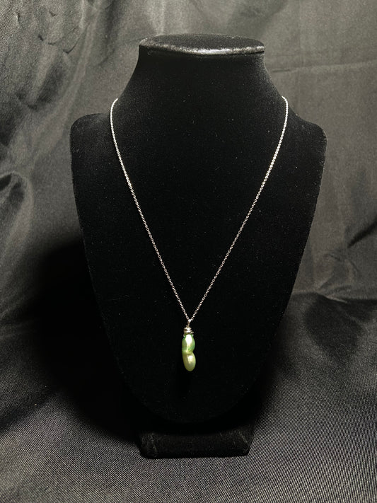 Light Green Bead Necklace