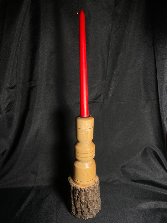 Candle Holder- Persimmon 10"