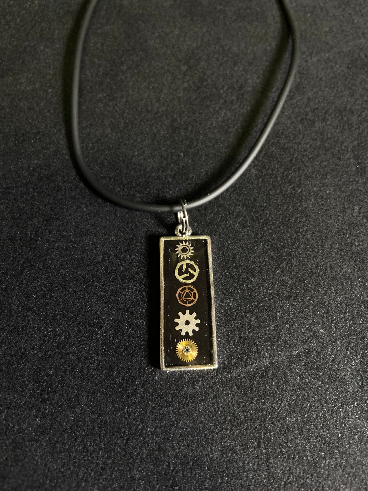 Rectangle Pendant Necklaces