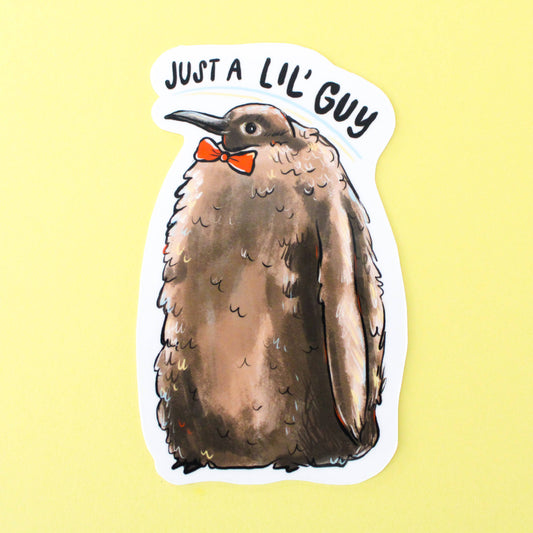 Pesto the Penguin Vinyl Sticker