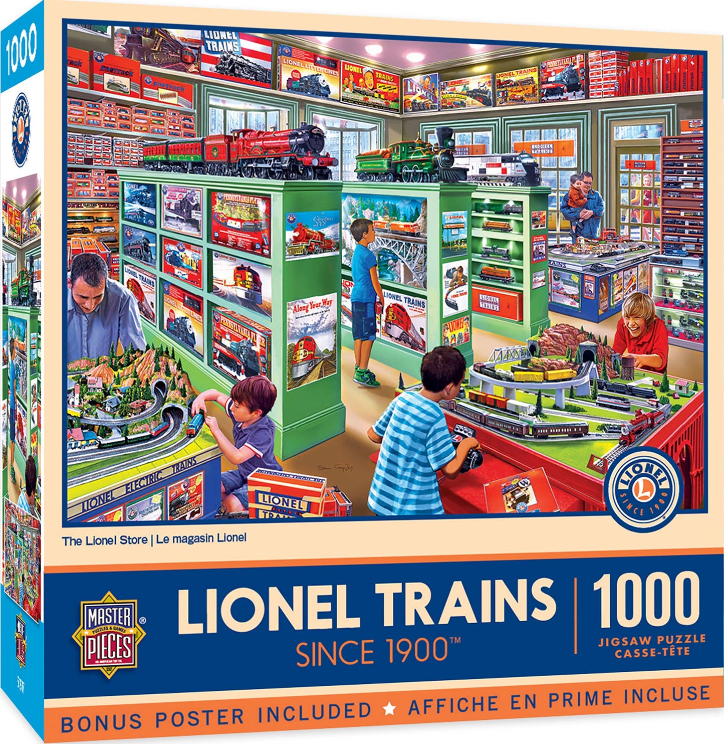Lionel Trains - The Lionel Store 1000 Piece Puzzle