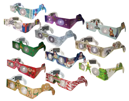 Holiday Specs Mixed Bundle 3D Glasses - 25 Pack