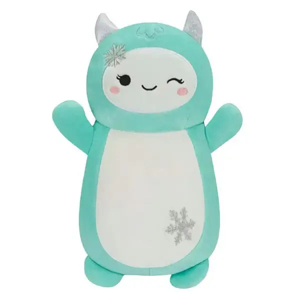Squishmallow Christmas Hug Mee 10" Yollie Yeti Plush Toy