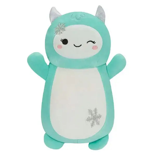 Squishmallow Christmas Hug Mee 10" Yollie Yeti Plush Toy