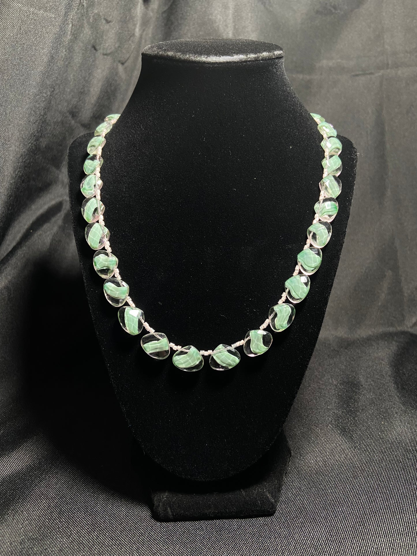 Pink/Green necklace
