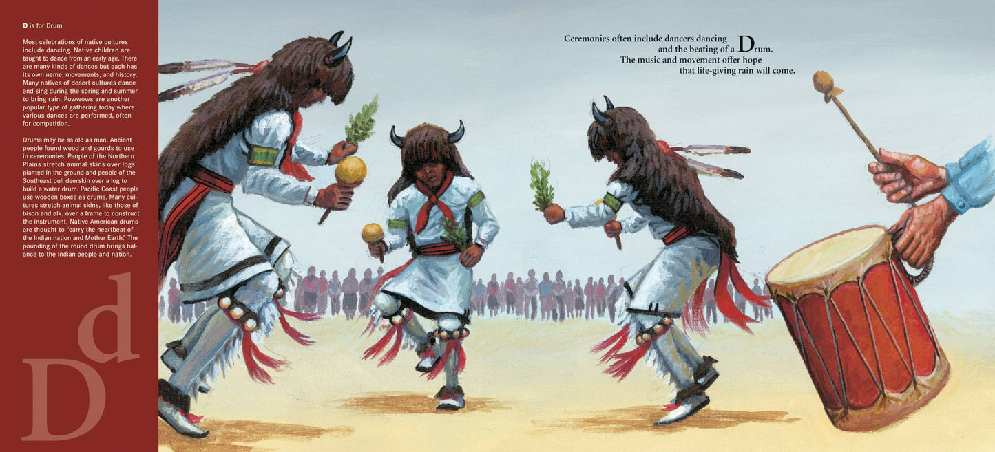 D is for Drum: A Native American Alphabet Picture Book