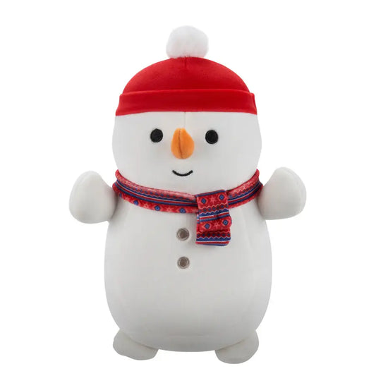 Squishmallow Christmas Hug Mee 10" Manny the Snowman