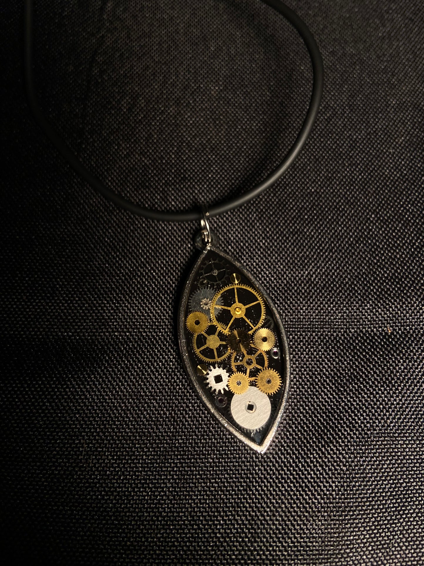 Ellipse Pendant Necklaces