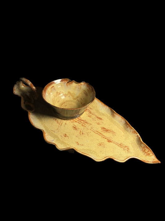 Umbrella Magnolia Chip & Dip Set