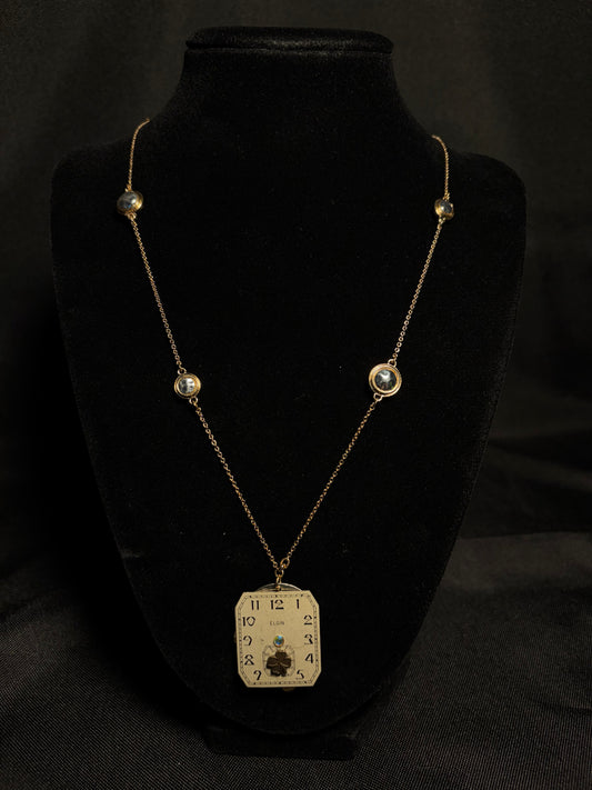 Clockface Necklace