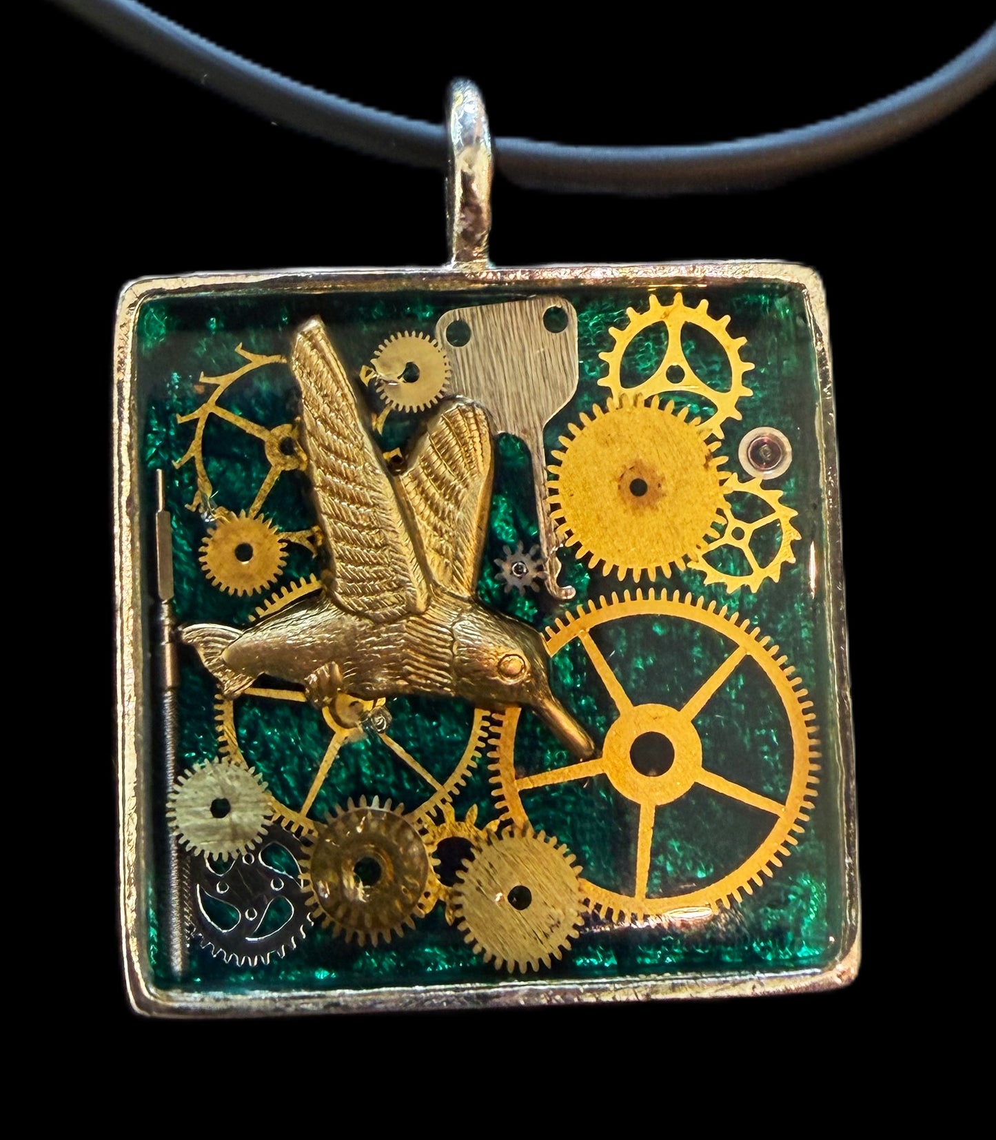 Square Pendant Necklace