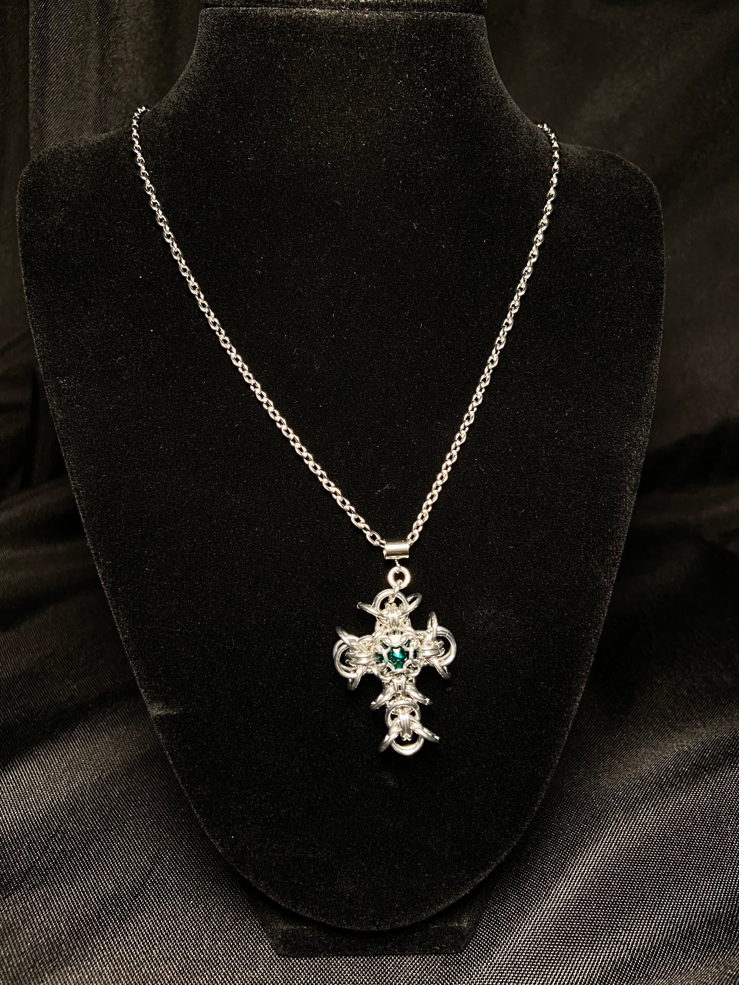 Large Cross Pendant Necklace
