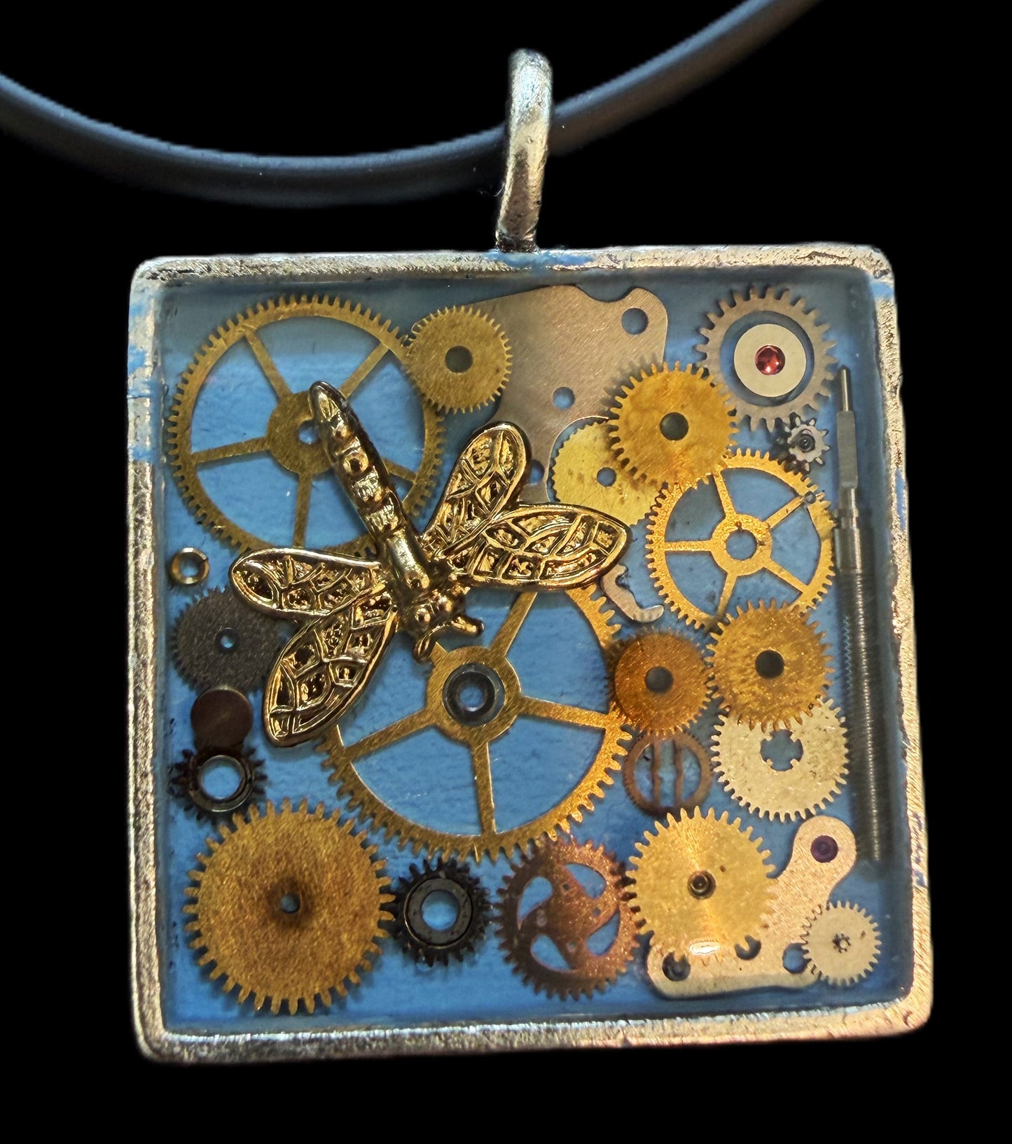 Square Pendant Necklace