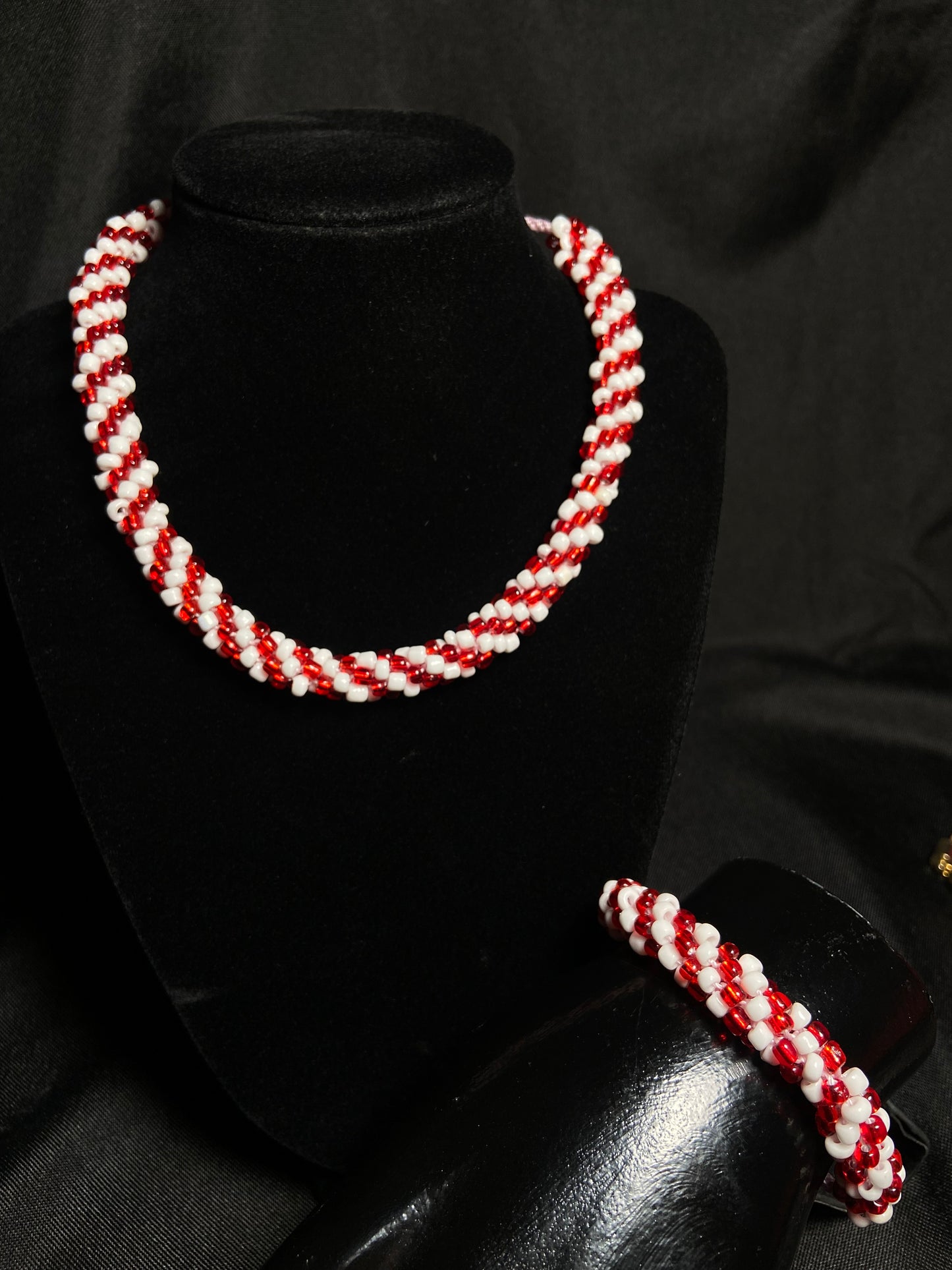 Kumihimo Necklace Set