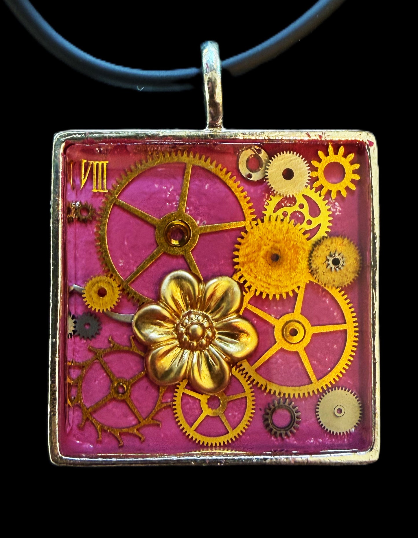 Square Pendant Necklace