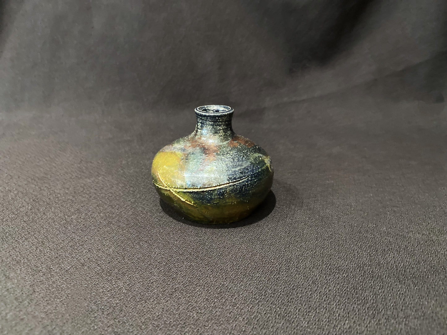 Raku Ink Pot