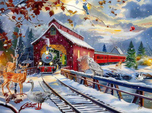 0193 Winter Creek 1000 pc Puzzle